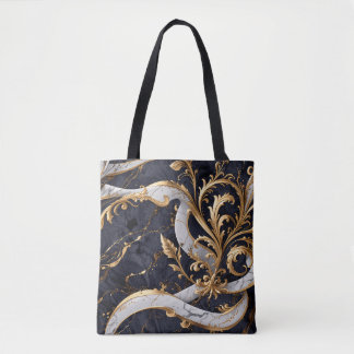 Baroque-Inspired Luxury Tote Bag