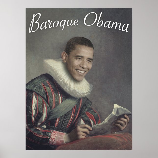 Baroque Obama Poster (Front)