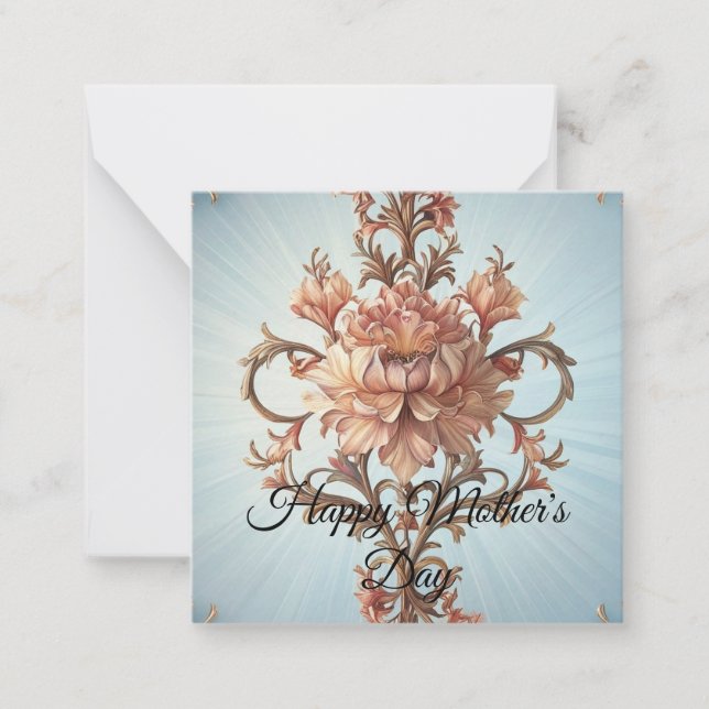 Baroque Rose Card (Front)