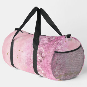 Baroque Rose Damask Grunge - Duffel Bag