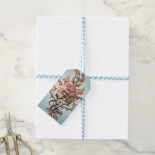Baroque Rose  Elegance Gift Tags