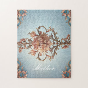 Baroque Rose  Jigsaw Puzzle