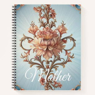 Baroque Rose  Notebook