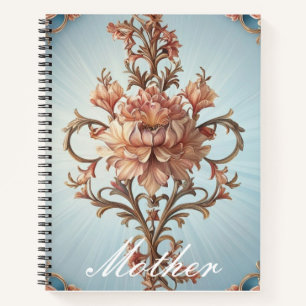 Baroque Rose Notebook