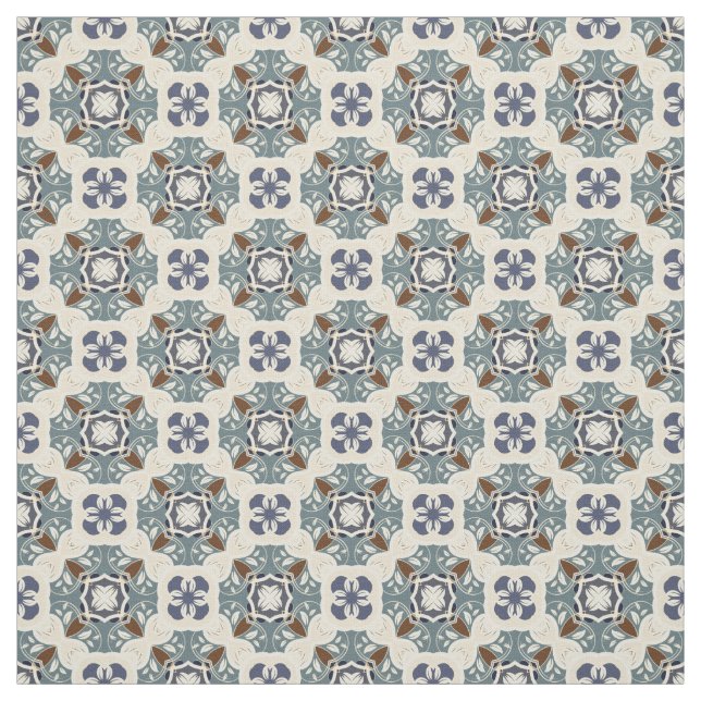 Baroque seamless pattern fabric (Swatch)