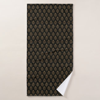 baroque-style bath towel