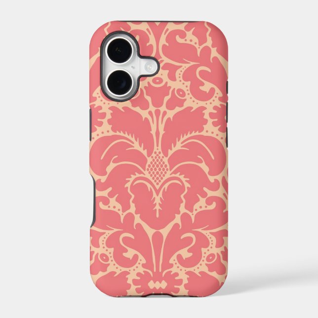 Baroque style damask background (Back)