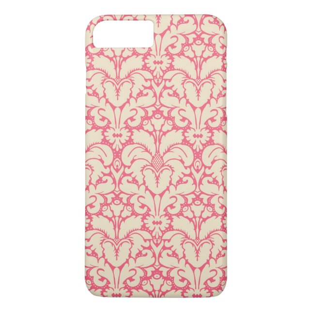 Baroque style damask background 2 Case-Mate iPhone case (Back)