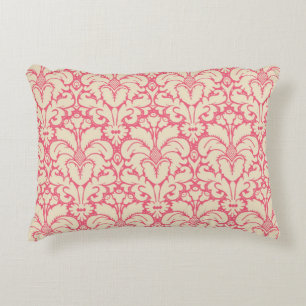 Baroque style damask background 2 decorative cushion