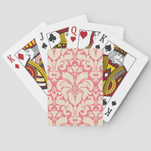 Baroque style damask background 2 playing cards