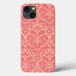 Baroque style damask background iPhone 13 case