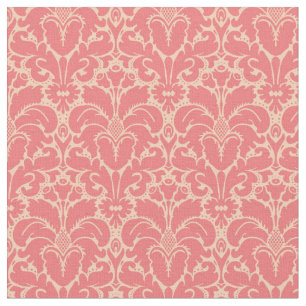 Baroque style damask background fabric