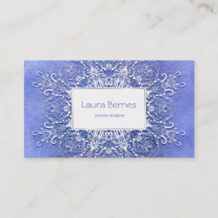 Baroque style grunge texture. business card