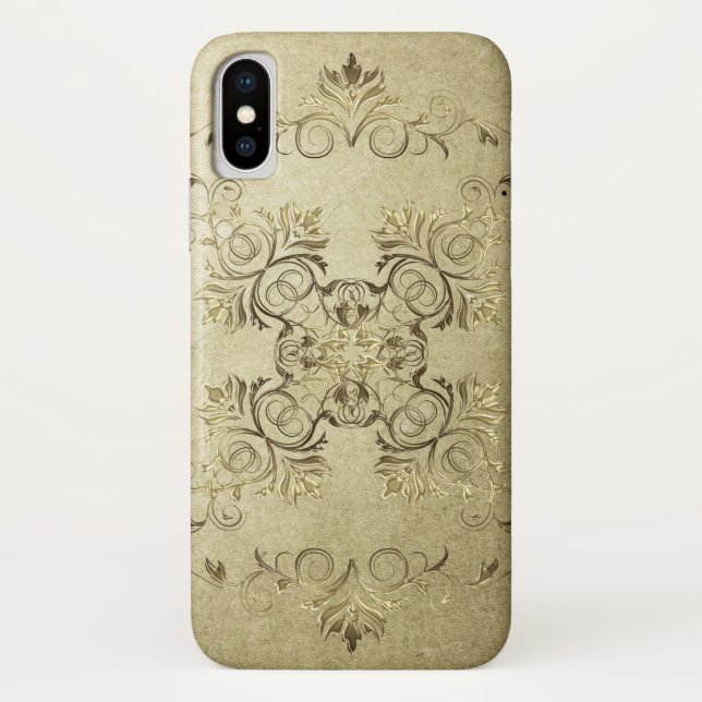 Baroque style grunge texture. Case-Mate iPhone case (Back)