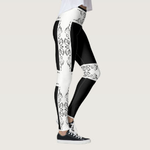 baroque style. leggings