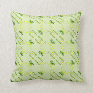 Baroque style lime pattern. cushion