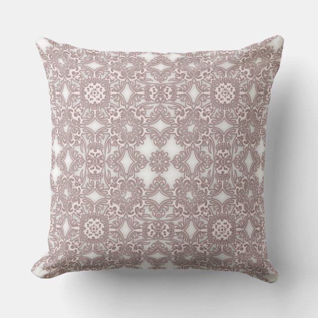 baroque style pattern cushion (Front)