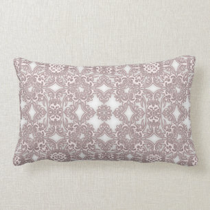 baroque style pattern lumbar cushion
