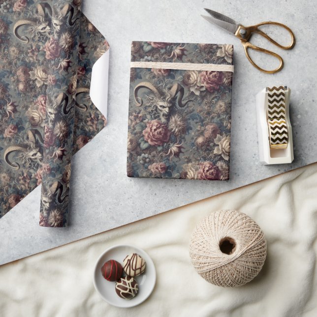 Baroque the Beast – Gothic Victorian Wrapping Paper (Crafts)
