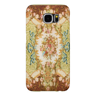 Baroque Victorian floral rose tapestry look