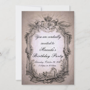 Baroque Vintage Invitation