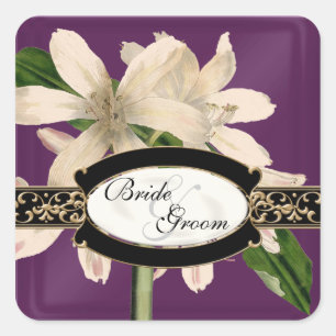 Baroque Vintage Lily Gold Formal Favour Gift Tags