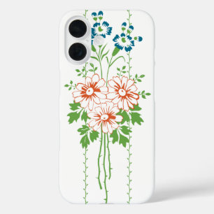 Baroque Wallpaper Flower bouquet... iPhone 16 Case