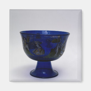 Barovier Cup', marriage cup with painted Magnet