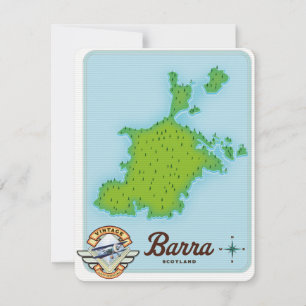 Barra scotland map