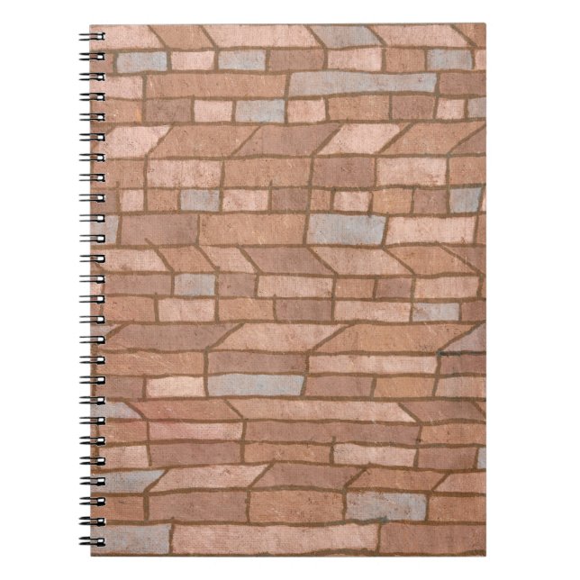 Barracks Settlement by paul klee Notebook (Front)
