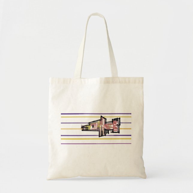 Barracuda summer joy tote bag (Front)