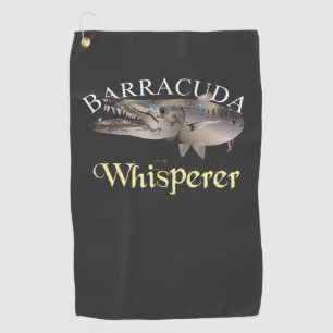 Barracuda Whisperer Dark Coloured Fishing Towel