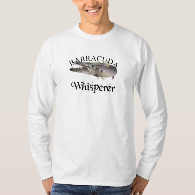 Barracuda Whisperer Light Coloured Long Sleeve T-Shirt (Front)