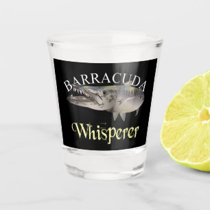 Barracuda Whisperer Shot Glass