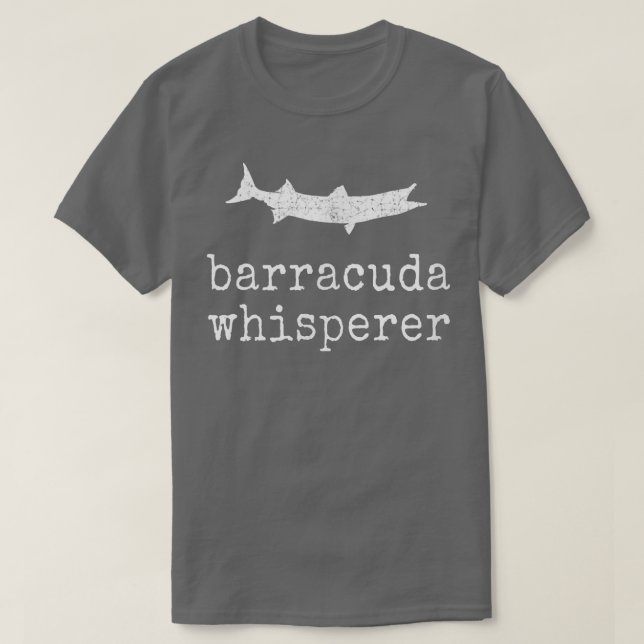 Barracuda WhispererFunny Barracuda Fishing129  T-Shirt (Design Front)