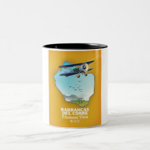 Barrancas del cobre national park mexico. Two-Tone coffee mug