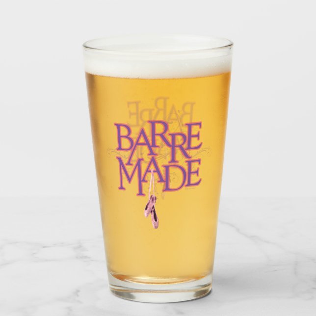 Barre Made (Dance) Glass (Front Filled)