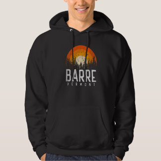 Barre Vermont V Vintage 70s 80s 90s Retro City Hoodie