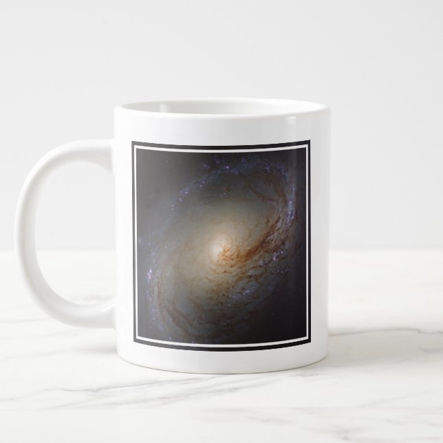 Barred Lenticular Galaxy Ngc 3368 Large Coffee Mug (Left)