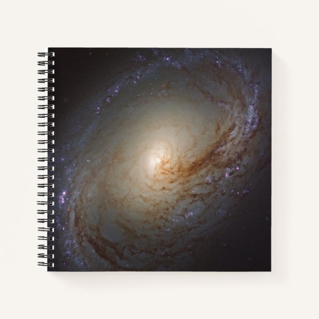 Barred Lenticular Galaxy Ngc 3368 Notebook (Front)