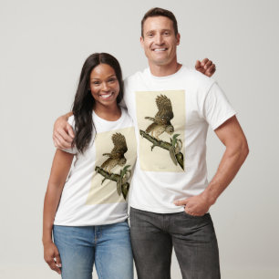 Barred Owl, John James Audubon's Birds of America T-Shirt