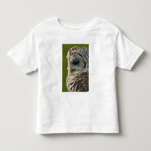 Barred Owl, Strix varia, Michigan Toddler T-Shirt