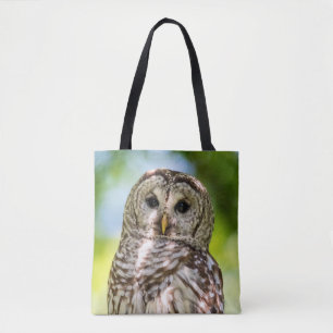 Barred Owl Tote Bag