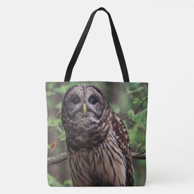 Barred Owl Tote Bag (Front)