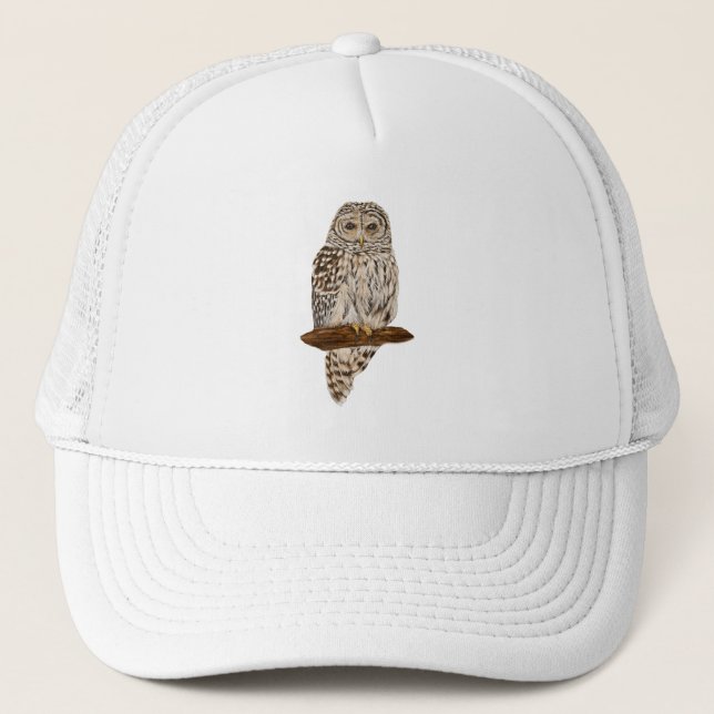 Barred Owl Trucker Hat (Front)