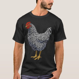 Barred Plymouth Rock Hen Chicken T-Shirt