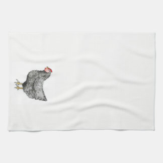 Barred Rock Chicken Towel