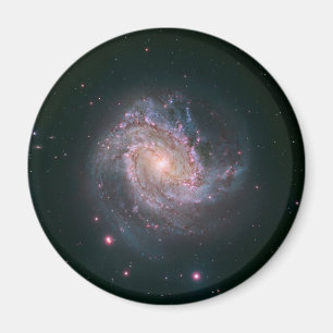 Barred Spiral Galaxy Messier 83. 2 Magnet