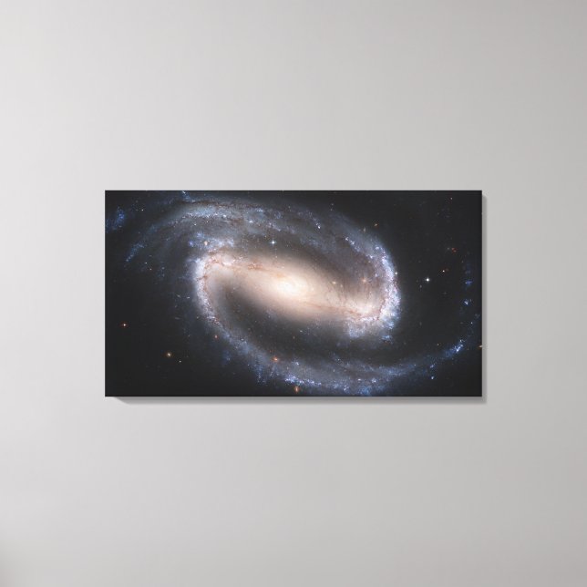 Barred Spiral Galaxy NGC 1300 Canvas Print (Front)