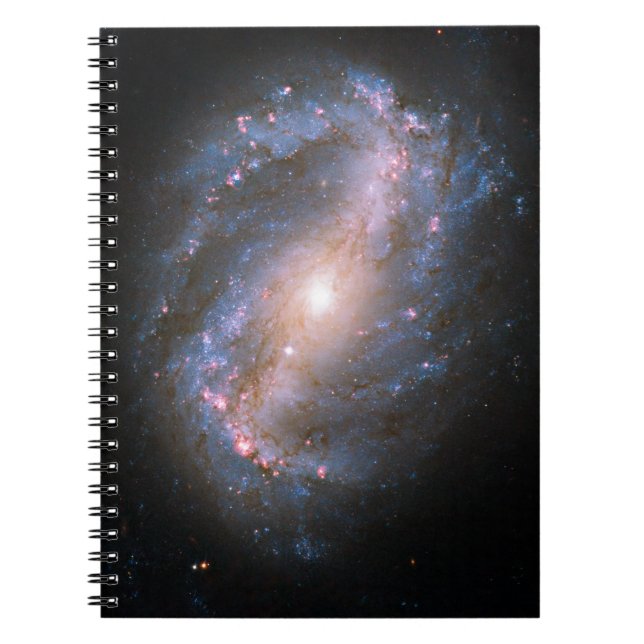 Barred Spiral Galaxy Notebook (Front)